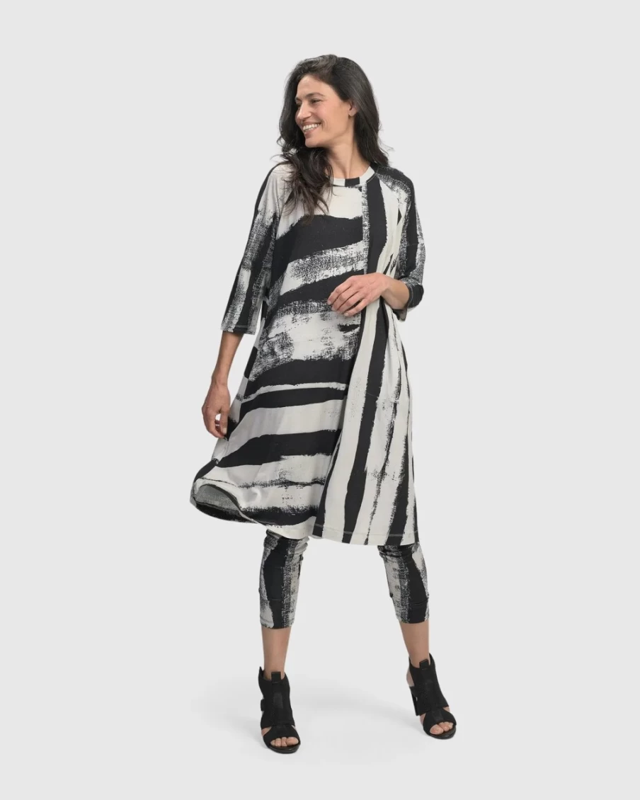 ALEMBIKA Women's Charisma Grunge Dress - Edgy Boho Style for Unique Fashion