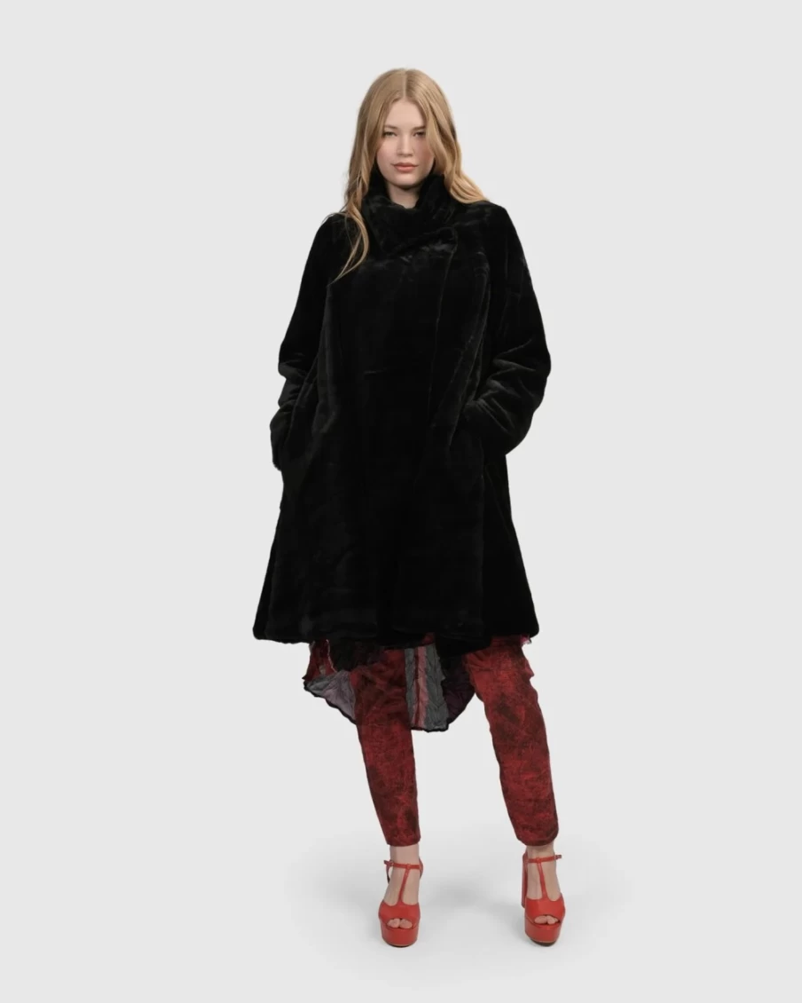 ALEMBIKA Women's Meet Me At Midnight Jacket - Stylish Outerwear for Nighttime Elegance