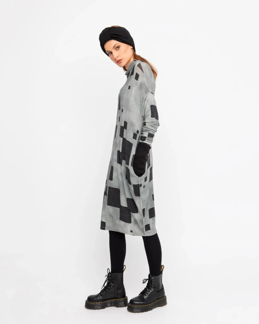 ALEMBIKA Women's Mint Green Midi Dress - Ozai N Ku Fanzine Style